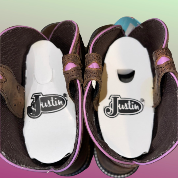 NEW JUSTIN GYPSY WOMEN'S WANETTE 8" BROWN EH WORK BOOTS - STEEL TOE Size 10B - Picture 7 of 8